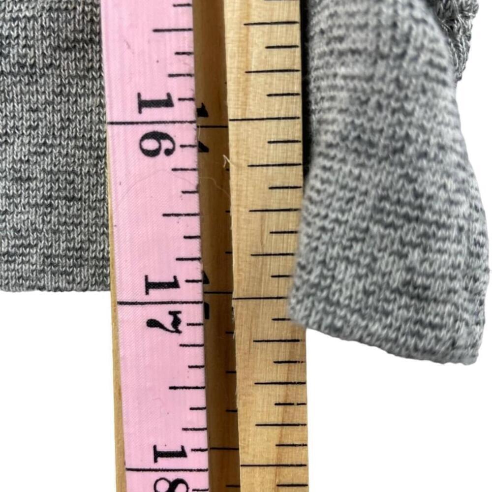 Joe Fresh Sweatshirt Toddler Boys Size 5 Gray Knit Long Sleeve V Neck Pullover - Picture 4 of 7